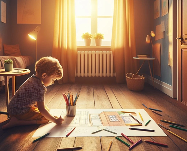 Çocuk Resimlerindeki Küçük İpuçları: Zihinsel Gelişimlerini Nasıl Anlarız?